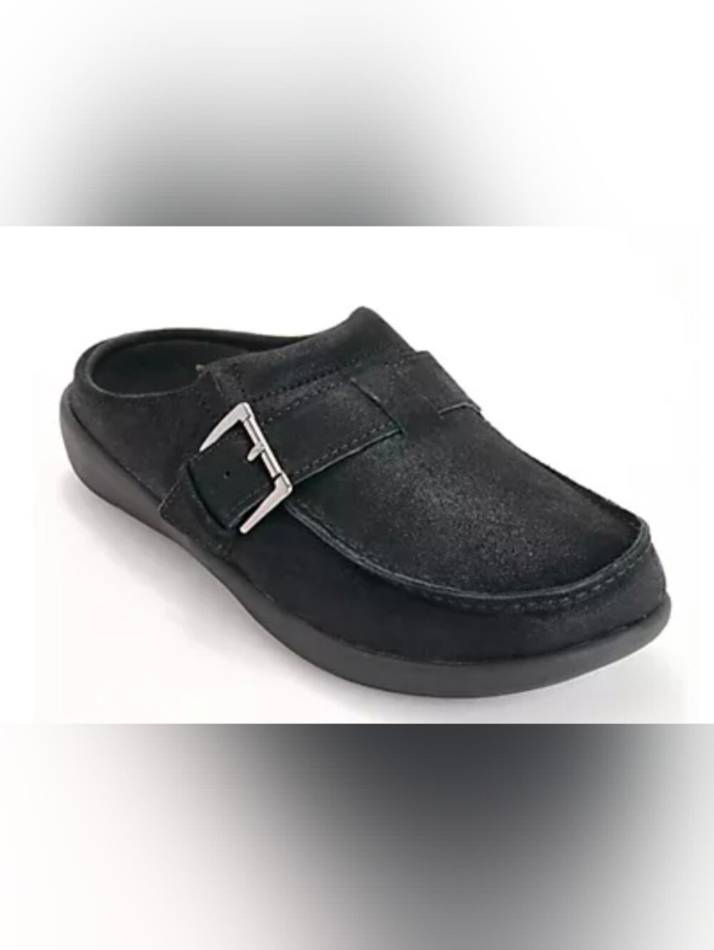 Waco Shoe Company Revitalign Siesta Sterling Slide Size 9 Black Shimmer New